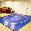 AK Athletic Equipment 10' X 10' X 1 3/8" Roll-Up Wrestling Mat -Fitness Craze 10x10