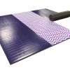 AK Athletic Equipment Gymnastics Chevron 12' X 12' X 1 3/8" Roll-Up Tumbling Mat -Fitness Craze 1212 rollup gymnastics chevron