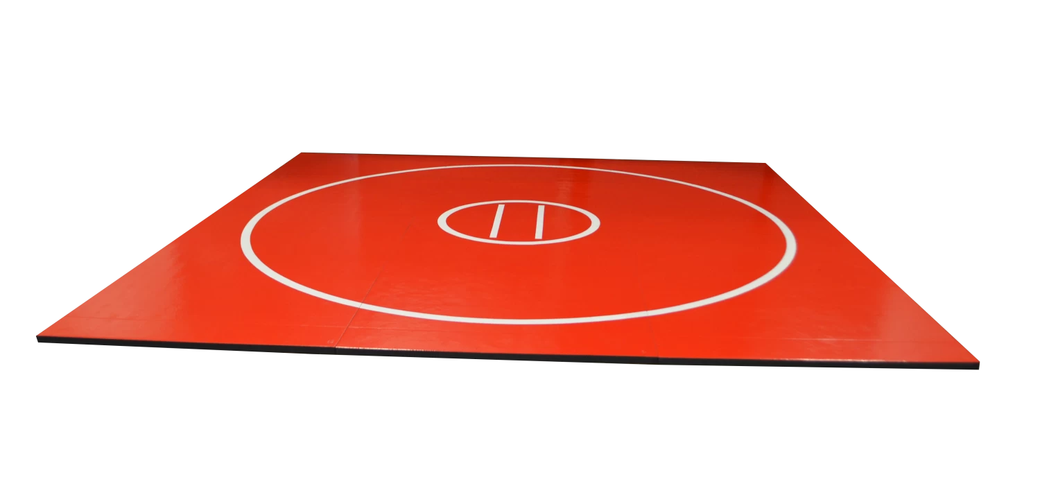 AK Athletic Equipment 15' X 15' X 1 3/8" Roll-Up Wrestling Mat 7 AK Athletic Equipment 15' X 15' X 1 3/8" Roll-Up Wrestling Mat - Image 5