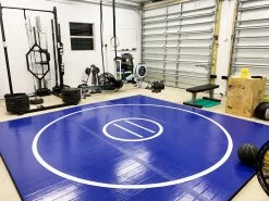 AK Athletic Equipment 14' X 14' X 1 3/8" Roll Up Wrestling Mat