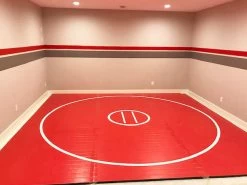AK Athletic Equipment 15' X 15' X 1 3/8" Roll-Up Wrestling Mat