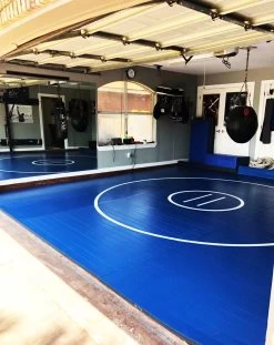 AK Athletic Equipment 16' X 16' X 1 3/8" Roll-Up Wrestling Mat