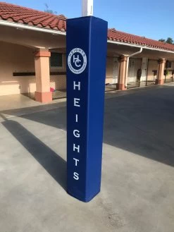 AK Athletic Equipment 4' Tall Four Sided Column Pad, 5" Side Width -Fitness Craze 32253 ccc6834e 60ef 4180 ad3a e9f25531b539