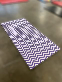 AK Athletic Equipment Clearance Roll Up Chevron Zigzag 4' X 8' X 1 3/8" Advanced Level Gymnastics Mat
