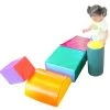 AK Athletic Equipment Soft Play 5-Piece Block Set 1 AK Athletic Equipment Soft Play 5-Piece Block Set -Fitness Craze 5 PIECE BLOCK SET PHOEBE