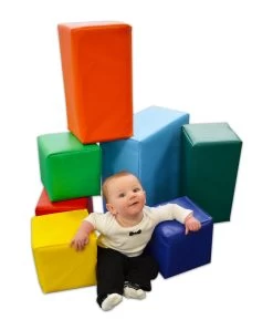 AK Athletic Equipment Soft Play 7-Piece Block Set