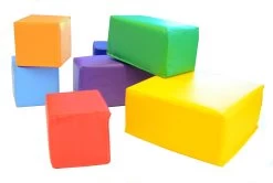 AK Athletic Equipment Soft Play 7-Piece Block Set -Fitness Craze 7 PIECE BLOCK SET 2