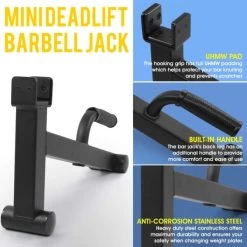 Yes4All Mini Deadlift Barbell Jack -Fitness Craze 88a839f2f6f1427879fc33ee4acf4f66 5d0a7557c4d81 600x600 1