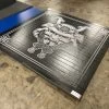 AK Athletic Equipment Clearance 8' X 8' X 1 3/8" Samurai Roll-Up Wrestling Mat Logo Vinyl Flaw 1 AK Athletic Equipment Clearance 8' X 8' X 1 3/8" Samurai Roll-Up Wrestling Mat Logo Vinyl Flaw -Fitness Craze 8x8samuraiclearance
