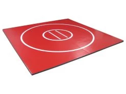 AK Athletic Equipment 10' X 10' X 1 3/8" Roll-Up Wrestling Mat -Fitness Craze At Home Wrestling Mat 10 x 10 d47d7df1 7353 4b55 8733 357517d00174
