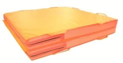 AK Athletic Equipment Throw Mat 4' X 8' X 4" -Fitness Craze Gymnastics Platform Folded