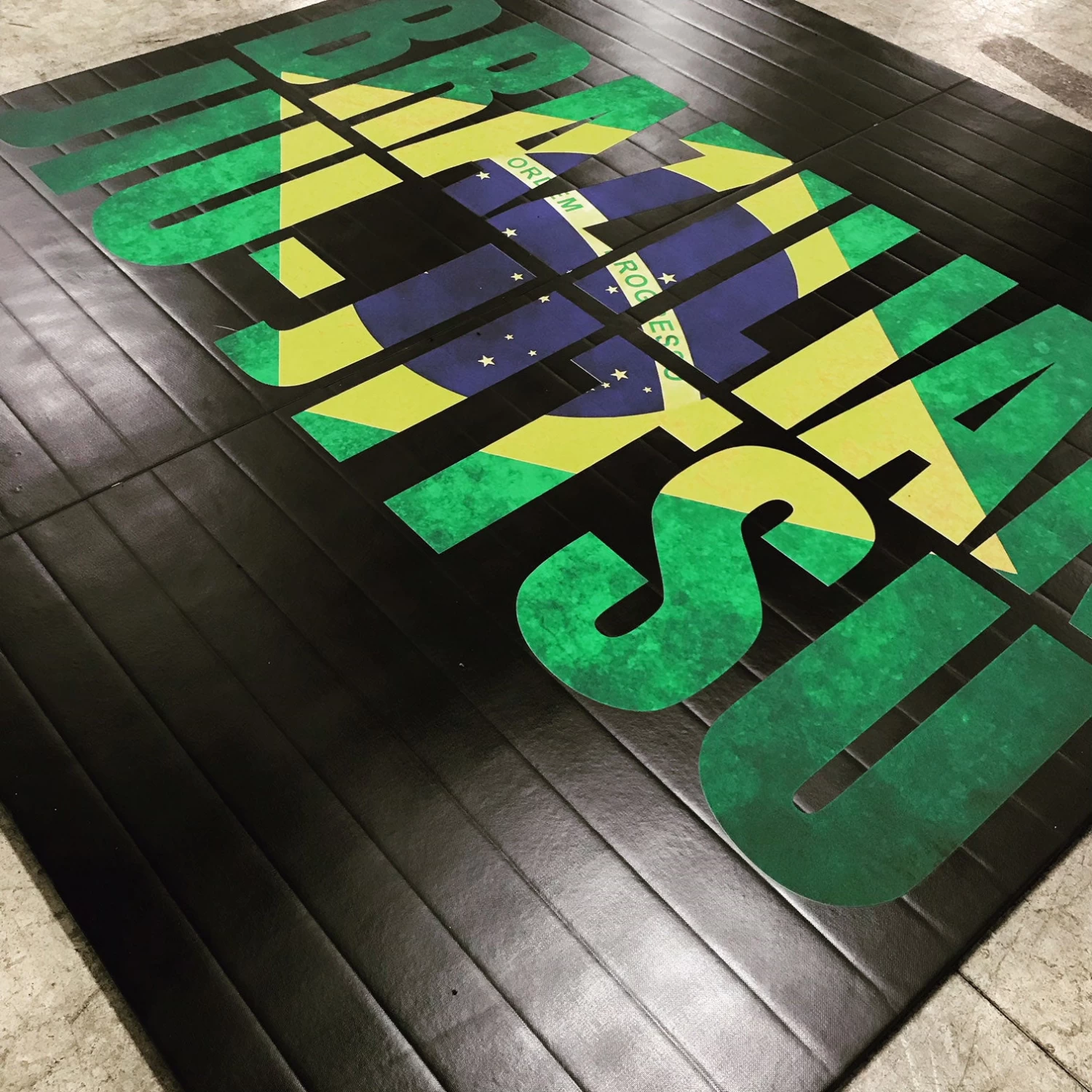 AK Athletic Equipment Jiu Jitsu Roll Up Digitally Printed 8' X 8' X 1 3/8" Roll-Up Mat 4 AK Athletic Equipment Jiu Jitsu Roll Up Digitally Printed 8' X 8' X 1 3/8" Roll-Up Mat - Image 2