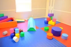 AK Athletic Equipment Roll-Up Playroom Flooring 5' X 5' -Fitness Craze PLAYROOM 2