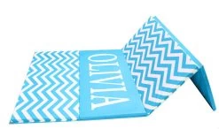 AK Athletic Equipment Chevron Zigzag 4' X 8' X 1 3/8" Advanced Level Folding Gymnastics Mat 12 AK Athletic Equipment Chevron Zigzag 4' X 8' X 1 3/8" Advanced Level Folding Gymnastics Mat -Fitness Craze chevron add a name ak