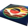 AK Athletic Equipment MMA Grappling Digitally Printed 8' X 8' X 1 3/8" Roll-Up Mat -Fitness Craze mma grappling roll up mat