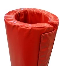 AK Athletic Equipment 4' Tall Pole Pad, 8" Diameter -Fitness Craze pole pad velcro post pad foam pipe covering red b6d47b2f 0876 4d96 8fb6 5965bf7b7269
