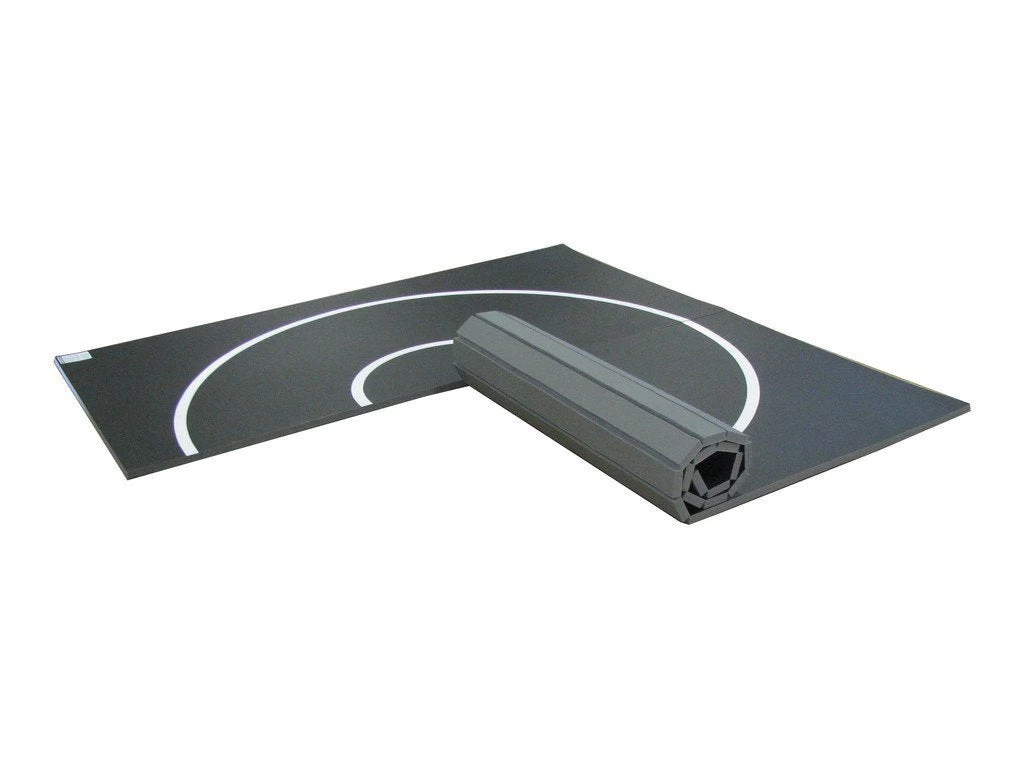 AK Athletic Equipment Clearance Shop Grip Safe 8' X 8' X 1 3/8" Roll-Up Wrestling Mat 7 AK Athletic Equipment Clearance Shop Grip Safe 8' X 8' X 1 3/8" Roll-Up Wrestling Mat - Image 5