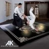 AK Athletic Equipment Samurai Digitally Printed 8' X 8' X 1 3/8" Roll-Up MMA Grappling Mat