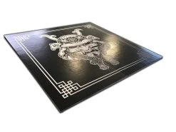 AK Athletic Equipment Samurai Digitally Printed 8' X 8' X 1 3/8" Roll-Up MMA Grappling Mat -Fitness Craze samurai mat flat